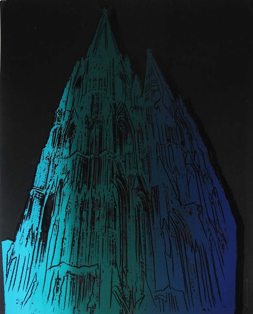 Andy Warhol | Cologne Cathedral | 1985 | Image of Artists' work.