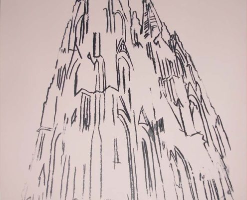 Andy Warhol | Cologne Cathedral | 1985 | Image of Artists' work.