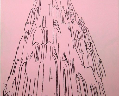Andy Warhol | Cologne Cathedral | 1985 | Image of Artists' work.