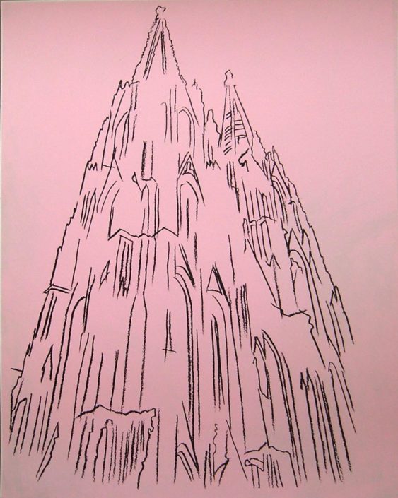 Andy Warhol | Cologne Cathedral | 1985 | Image of Artists' work.