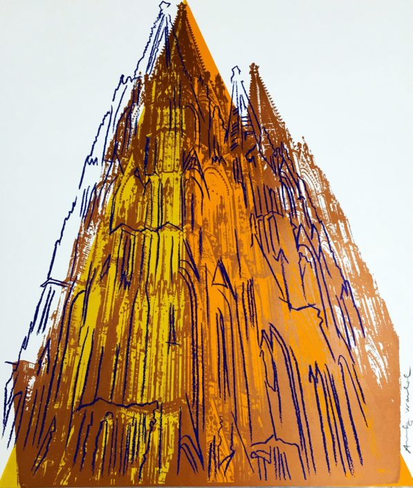 Andy Warhol | Cologne Cathedral | Uniques | 1985 | Image of Artists' work.