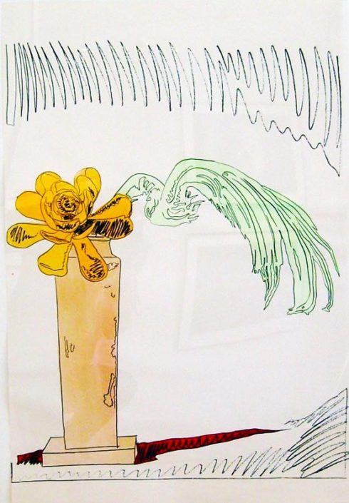 Andy Warhol | Flowers | Hand Colored | 1974 | Image of Artists' work.
