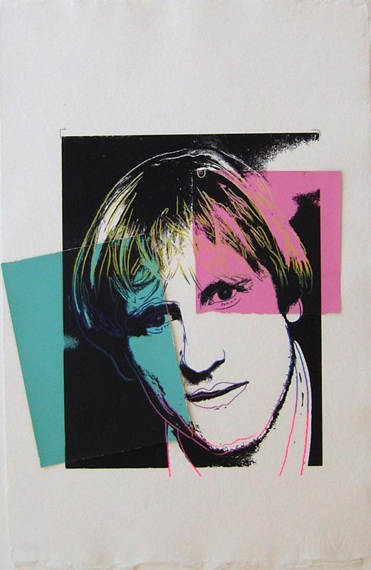 Andy Warhol | Gerard Depardieu | Pink and Blue | 1986 | Image of Artists' work.