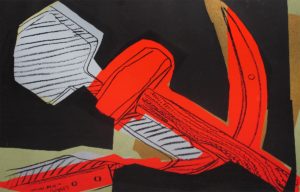 Andy Warhol | Hammer & Sickle | 1977 | Image of Artists' work.