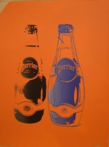 Andy Warhol | Perrier | 1983 | Image of Artists' work.