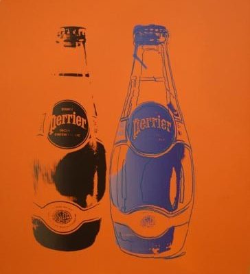 Andy Warhol | Perrier | 1983 | Image of Artists' work.
