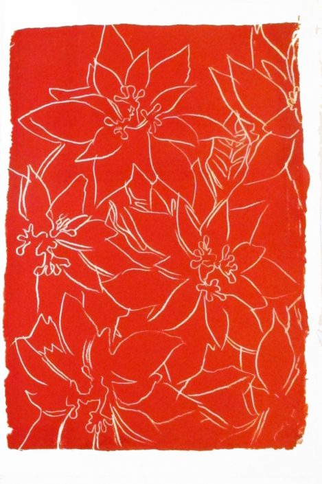 Andy Warhol | Poinsettias | 1983 | Image of Artists' work.