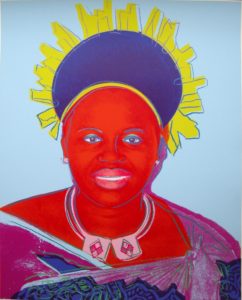 Andy Warhol | Queen Ntombi Twala of Swaziland | 1985 | Image of Artists' work.