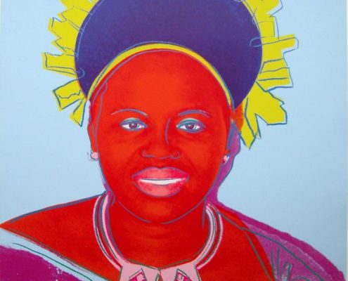 Andy Warhol | Queen Ntombi Twala of Swaziland | 1985 | Image of Artists' work.