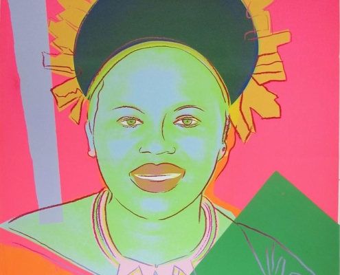 Andy Warhol | Reigning Queens: Queen Ntombi Twala of Swaziland | 1985