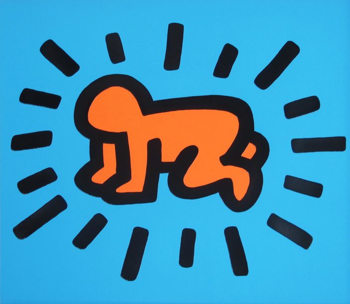 Keith Haring | Icons | A | Radiant Baby | 1990 | Image of Artists' work.