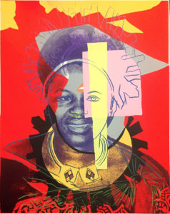 Andy Warhol | Reigning Queens |Queen Ntombi Twala of Swaziland | 1985