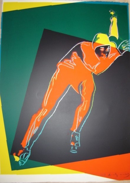 Andy Warhol | Speed Skater | 1983 | Image of Artists' work.