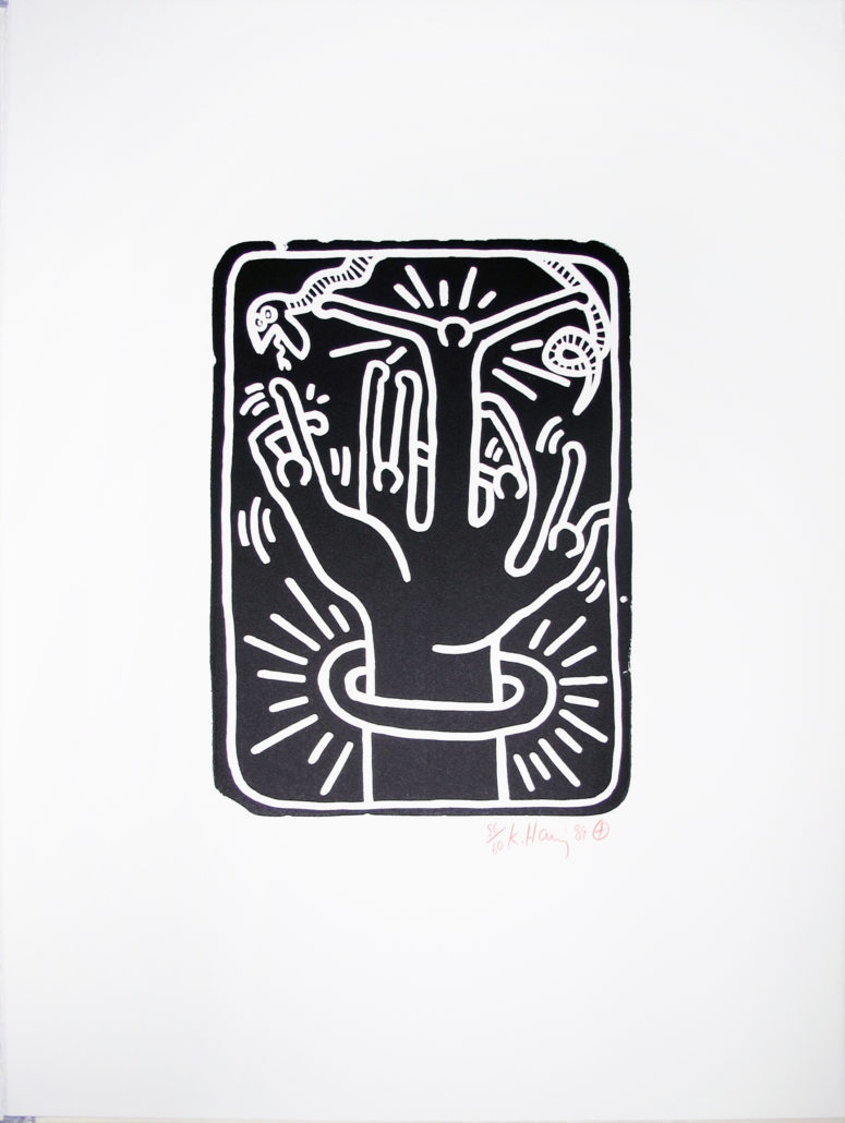 Keith Haring | Stones 1 | 1989 | Image of Artists' work.