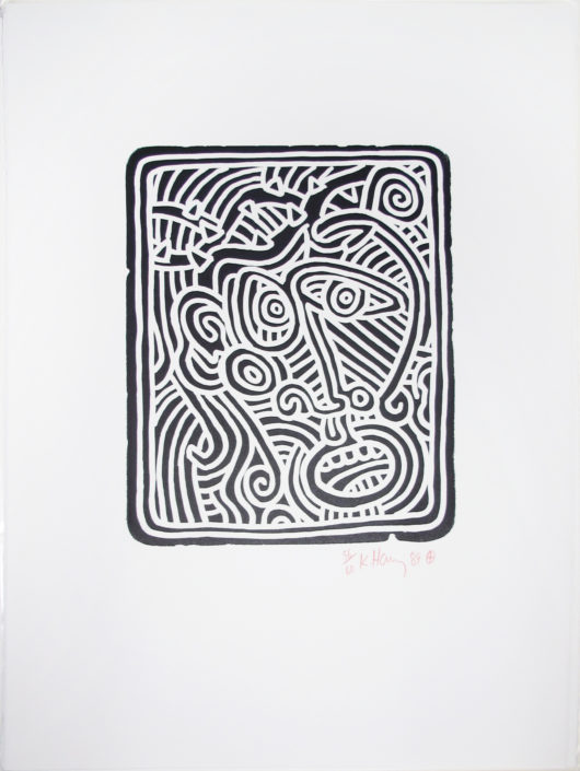 Keith Haring | Stones 2 | 1989 | Image of Artists' work.