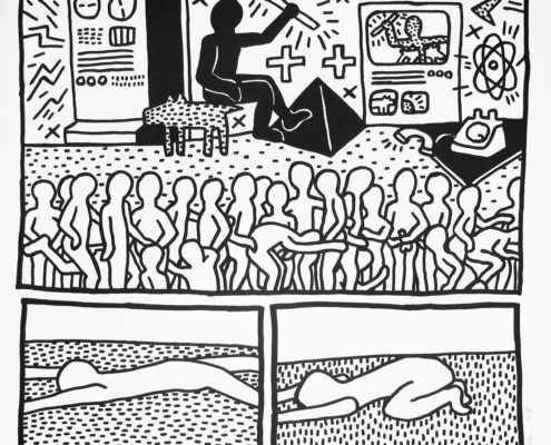 Keith Haring | The Blueprint drawings 15 | 1990 | Image of Artists' work.