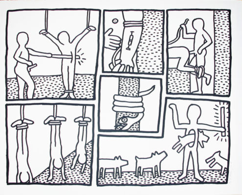 Keith Haring | The Blueprint drawings 5 | 1990 | Image of Artists' work.