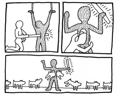 Keith Haring | The Blueprint drawings 9 | 1990 | Image of Artists' work.