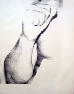 Andy Warhol | The Fist | Black & White | 1980 | Image of Artists' work.