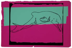Andy Warhol | Vanishing Animals | La Plata River Dolphin | 1986