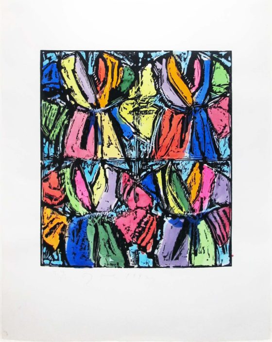 Jim Dine | Dexter’s Four Robes | 1992 | Image of Artists' work.