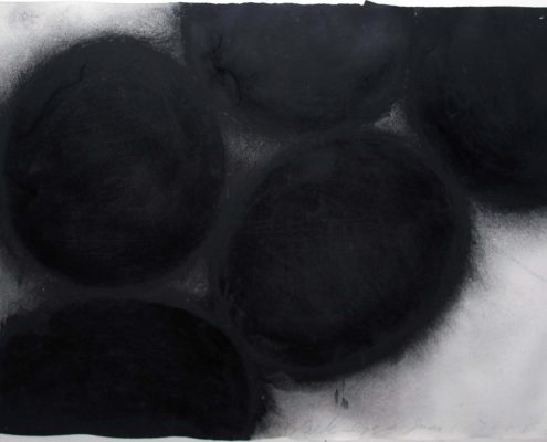 Donald Sultan | Black Eggs | 1988 | Image of Artists' work.