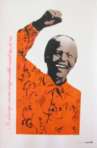 Bambi | Mandela | Orange | 2013 | Image of Artists' work.