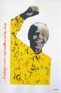 Bambi | Mandela | Yellow | 2013 | Image of Artists' work.