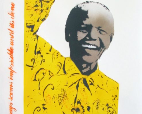 Bambi | Mandela | Yellow | 2013 | Image of Artists' work.