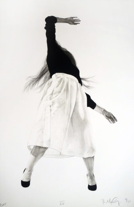 Robert Longo | Men in the Cities | Figure | Black | White