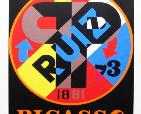 Robert Indiana | The American Dream | Picasso | 1996 | Image of Artists' work.