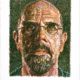 Chuck Close | Self Portrait | Lincoln Center | 2007 | Image of Artists' work.
