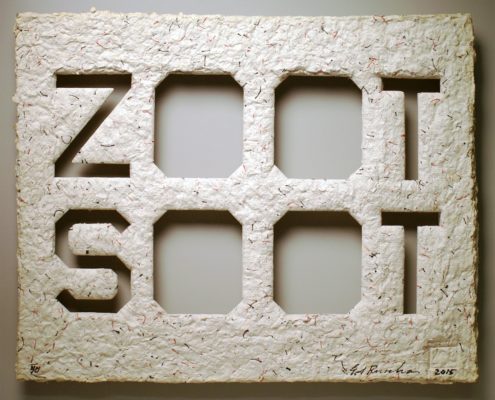 Ed Ruscha | Zoot Suit | 2015 | Image of Artists' work.