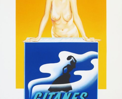 Mel Ramos | Gitanes Legeres | 1999 | Image of Artists' work.