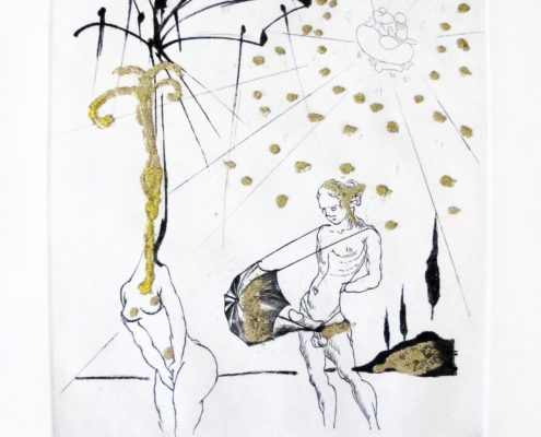 Salvador Dali | Le poete contumace | Les Amours Jaunes | 1974 | Image of Artists' work.