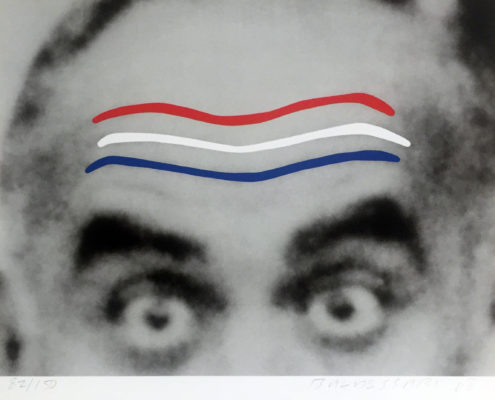 John Baldessari | Raised Eyebrows/Furrowed Foreheads | 2008 | Image of Artists' work.