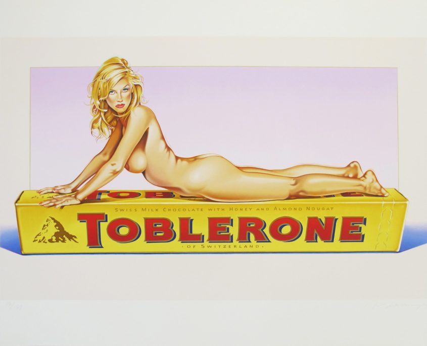 Mel Ramos | Toblerone Tess | 2007 | Image of Artists' work.