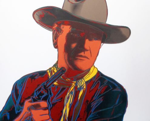 Andy Warhol | Cowboys and Indians | John Wayne | 1986 | Image of Artists' work.