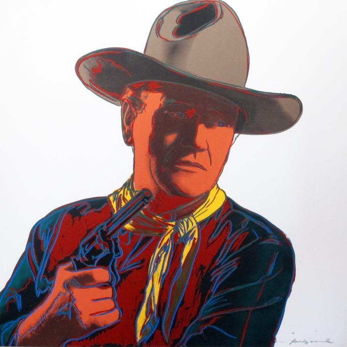 Andy Warhol | Cowboys and Indians | John Wayne | 1986 | Image of Artists' work.