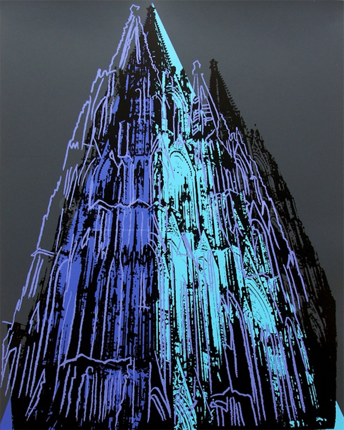Andy Warhol | Cologne Cathedral | 362 | 1985 | Image of Artists' work.