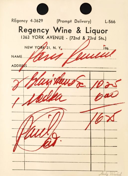 Andy Warhol | Paris Review 18 | 1967 | Image of Artists' work.