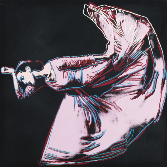 Andy Warhol | Letter to the World | The Kick | Martha Graham | 1986 | Image of Artists' work.