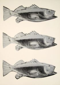 Andy Warhol | Fish | Wallpaper | 1983 | Image of Artists' work.