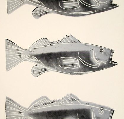 Andy Warhol | Fish | Wallpaper | 1983 | Image of Artists' work.