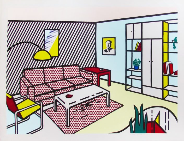 Roy Lichtenstein | Modern Room | 1990 | Image of Artists' work.