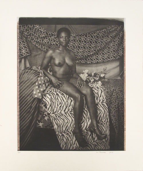 Mickalene Thomas | Untitled | Nude | Image of Artists' work.