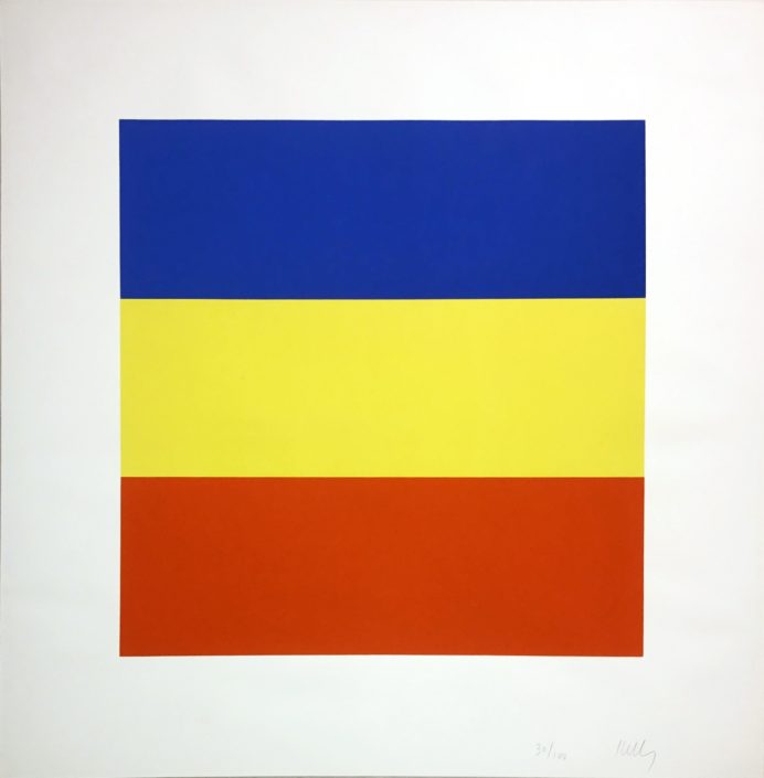 Ellsworth Kelly | Untitled | Blue Yellow Red | 1970-73 | Image of Artists' work.