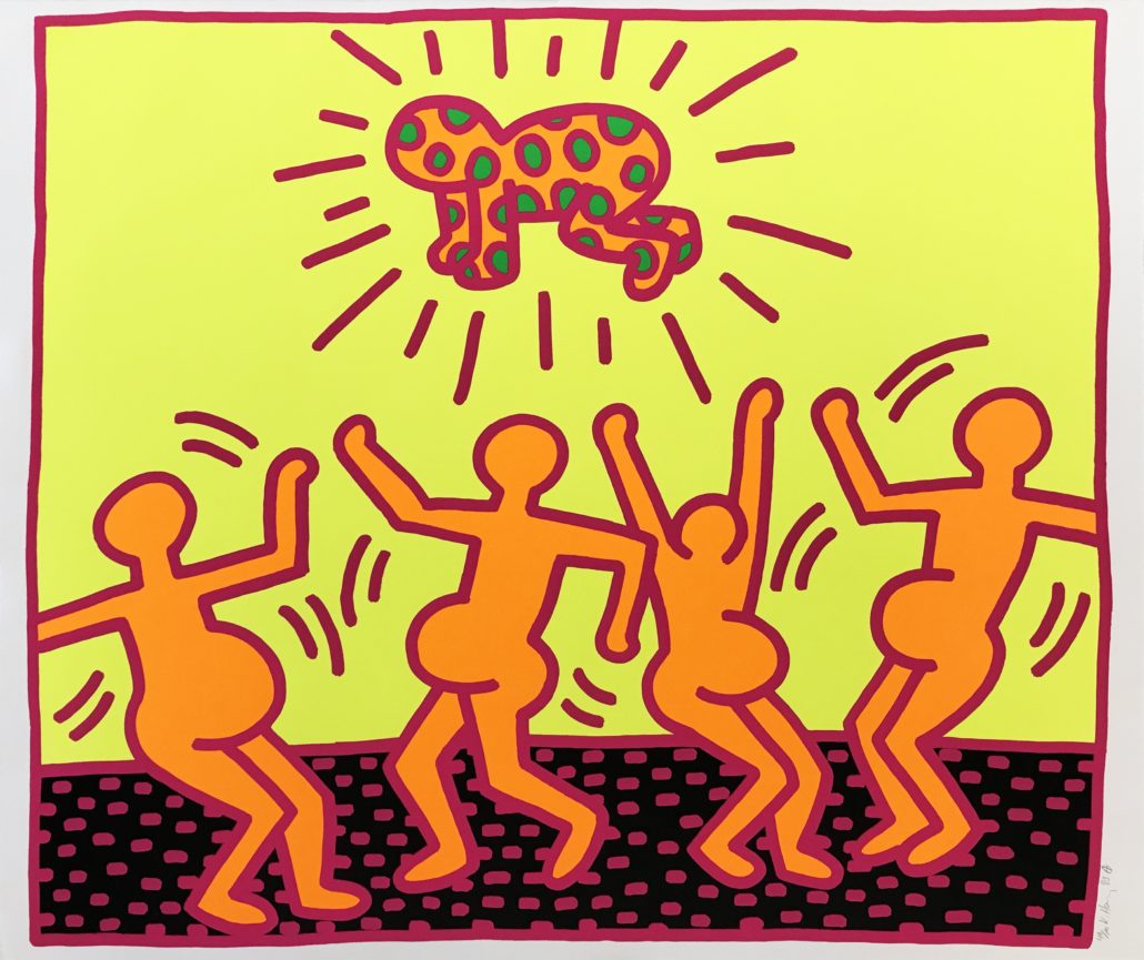 Keith Haring | Fertility Series | Untitled 1 | 1983 | Image of Artists' work.