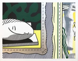 Roy Lichtenstein | Two Paintings | Sleeping Muse | 1984