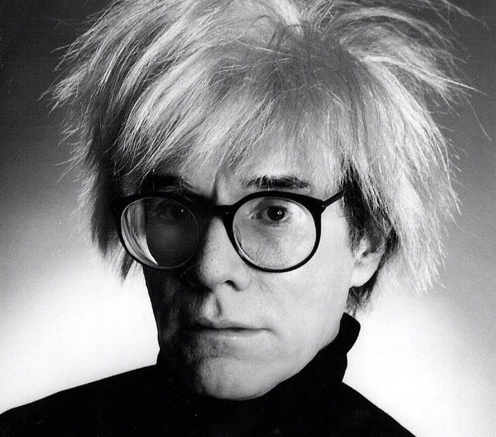 Andy Warhol in his Infamous Wig
